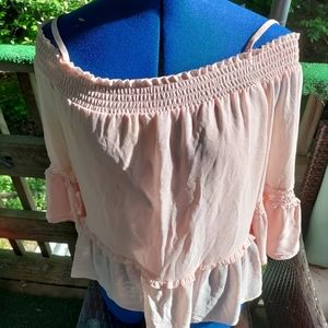 Cottage Core Milkmaid Top